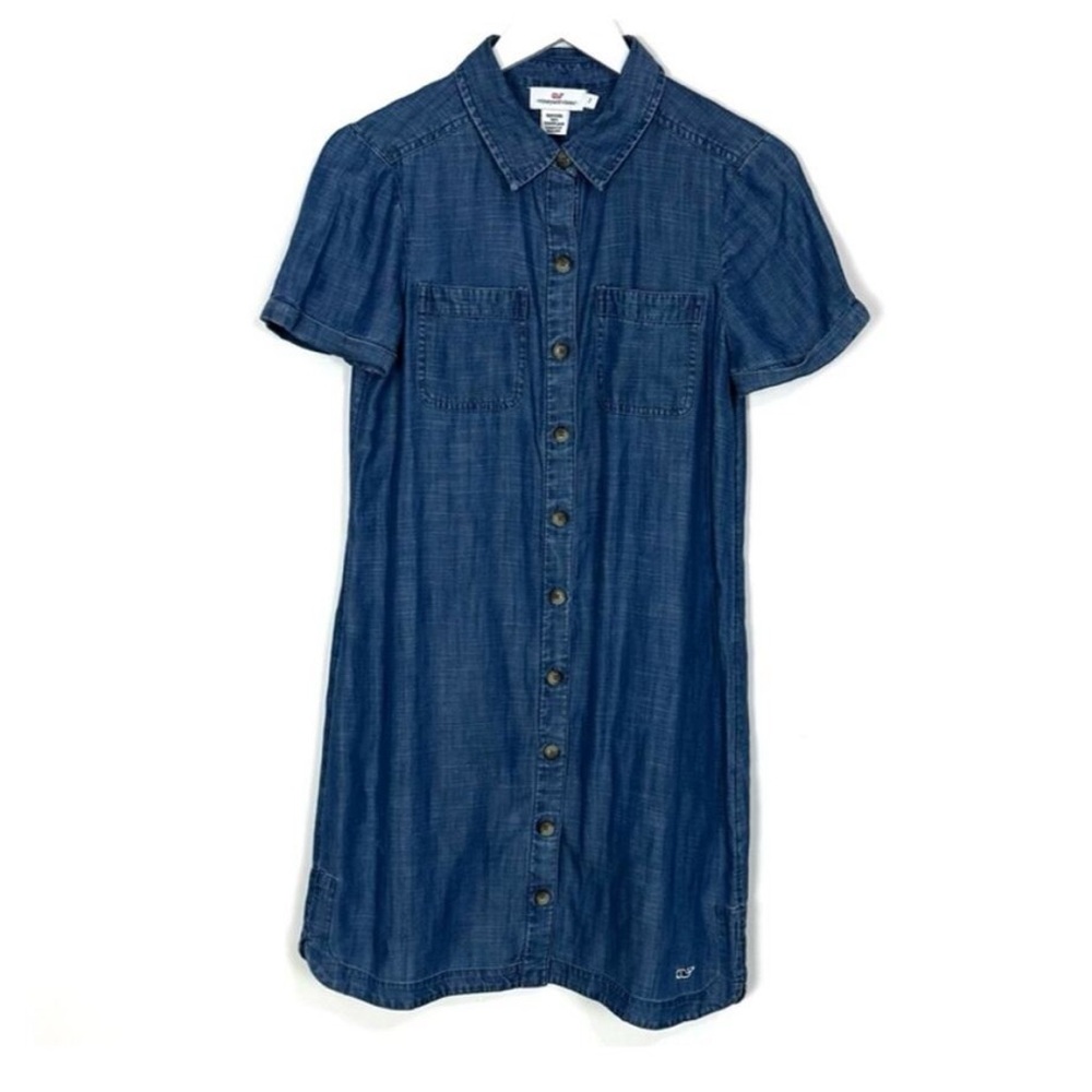 Vineyard vines chambray dress
